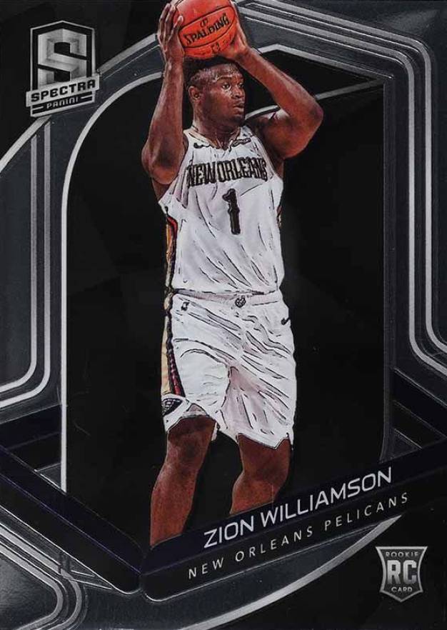 2019 Panini Spectra Zion Williamson #109 Basketball Card