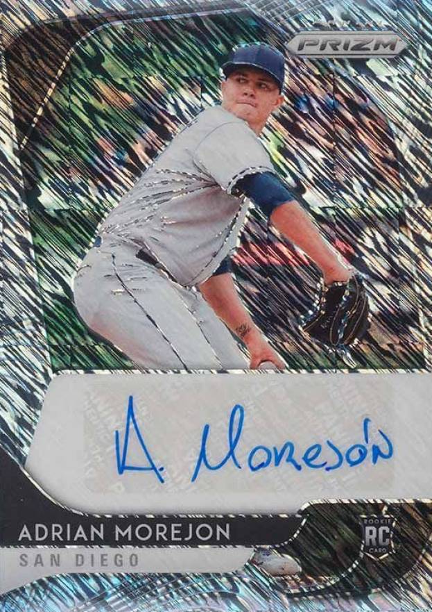 2020 Panini Prizm Rookie Autographs Adrian Morejon #RAAM Baseball Card