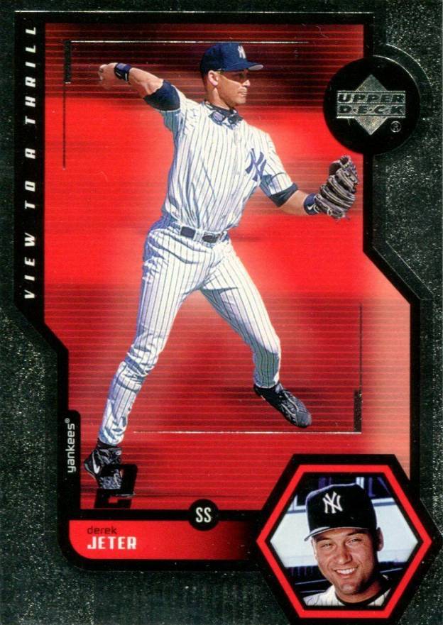 1999 Upper Deck View to a Thrill Derek Jeter #V19 Baseball Card