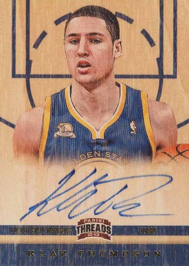 2012 Panini Threads Klay Thompson #159 Basketball Card