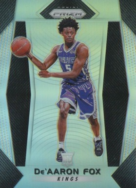 2017 Panini Prizm DE'Aaron Fox #24 Basketball Card