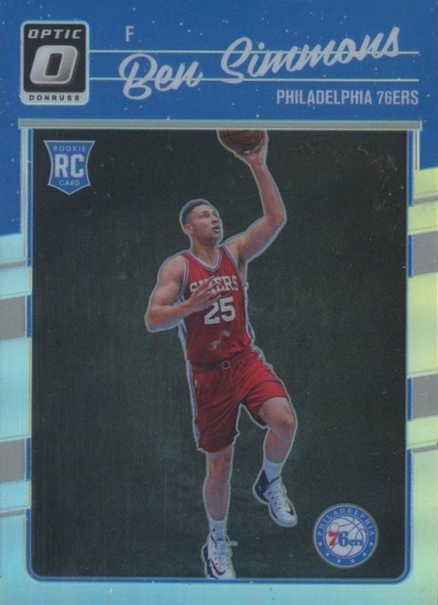 2016 Panini Donruss Optic Ben Simmons #151 Basketball Card