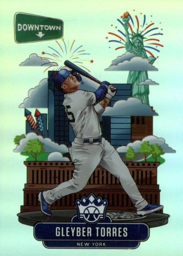 2020 Panini Diamond Kings Downtown Gleyber Torres #D15 Baseball Card