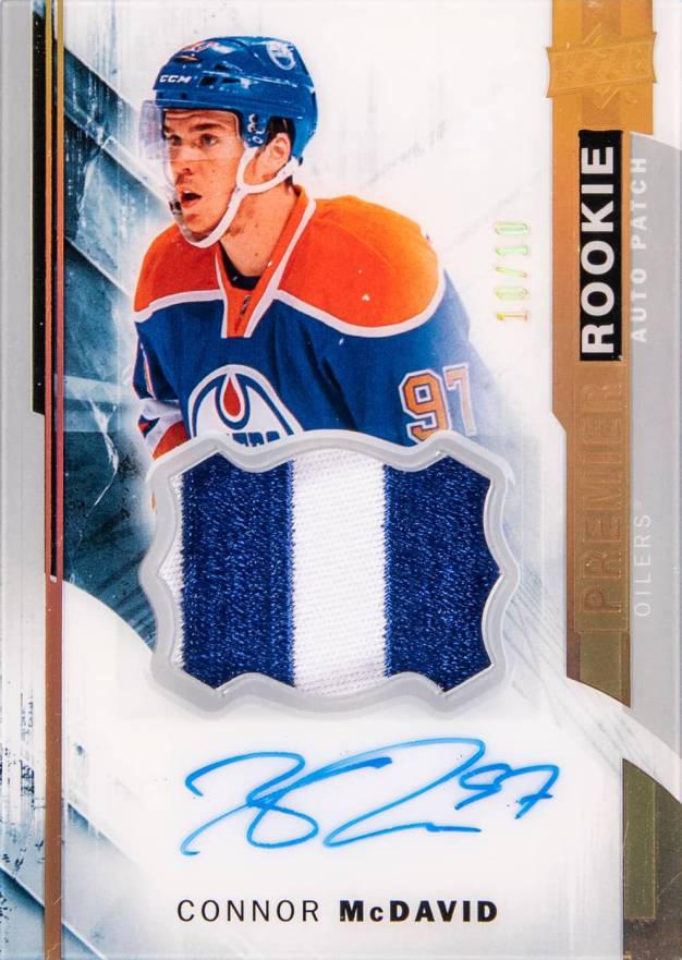 2015 Upper Deck Premier Connor McDavid #115 Hockey Card