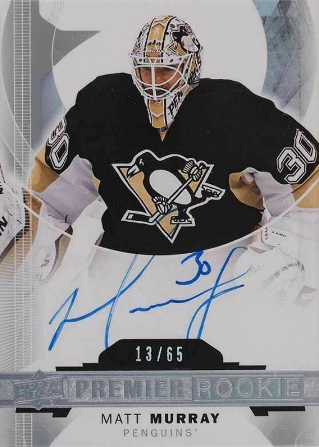 2015 Upper Deck Premier Matt Murray #59 Hockey Card