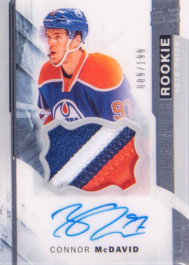 2015 Upper Deck Premier Connor McDavid #115 Hockey Card