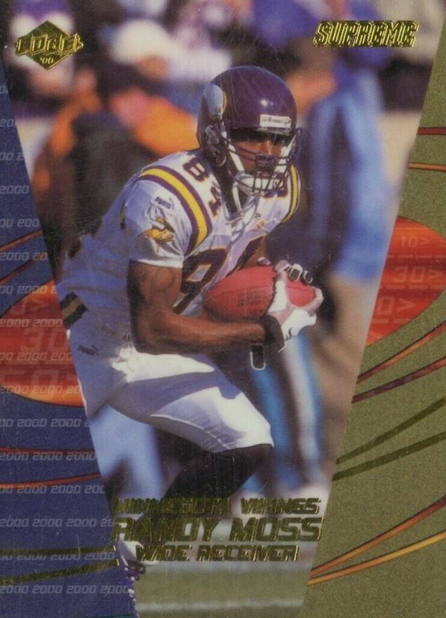 2000 Collector's Edge Supreme Randy Moss #80 Football Card