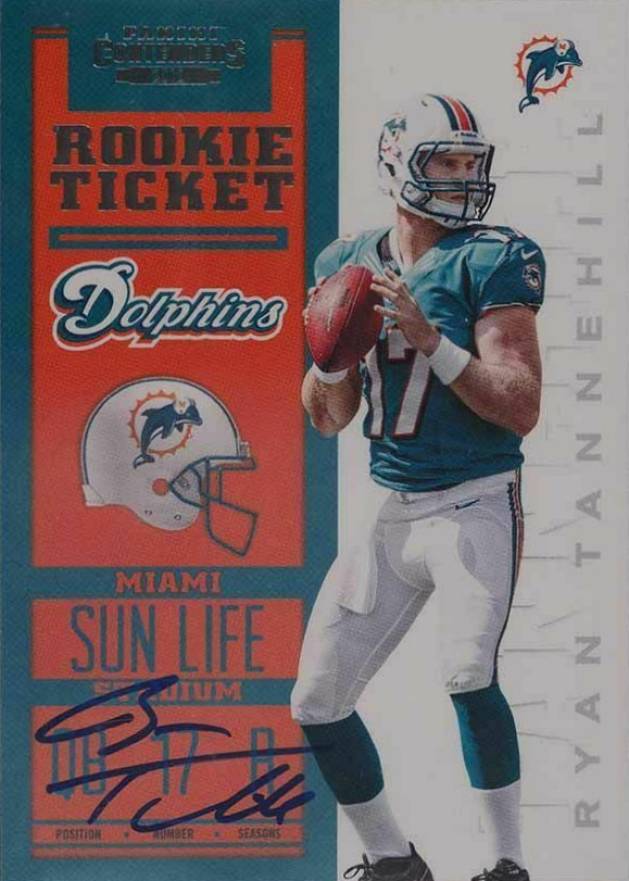 2012 Panini Contenders Ryan Tannehill #204 Football Card