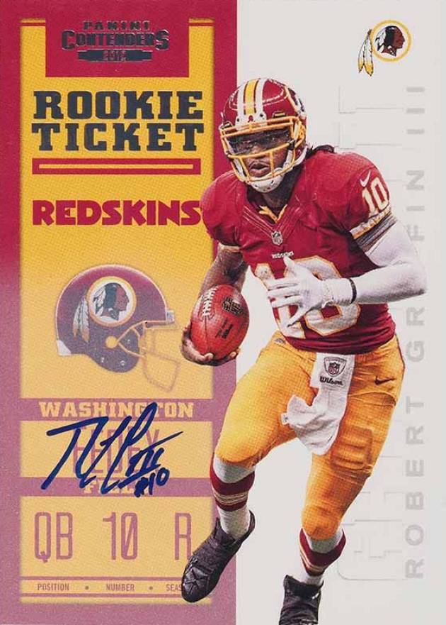 2012 Panini Contenders Robert Griffin III #202 Football Card