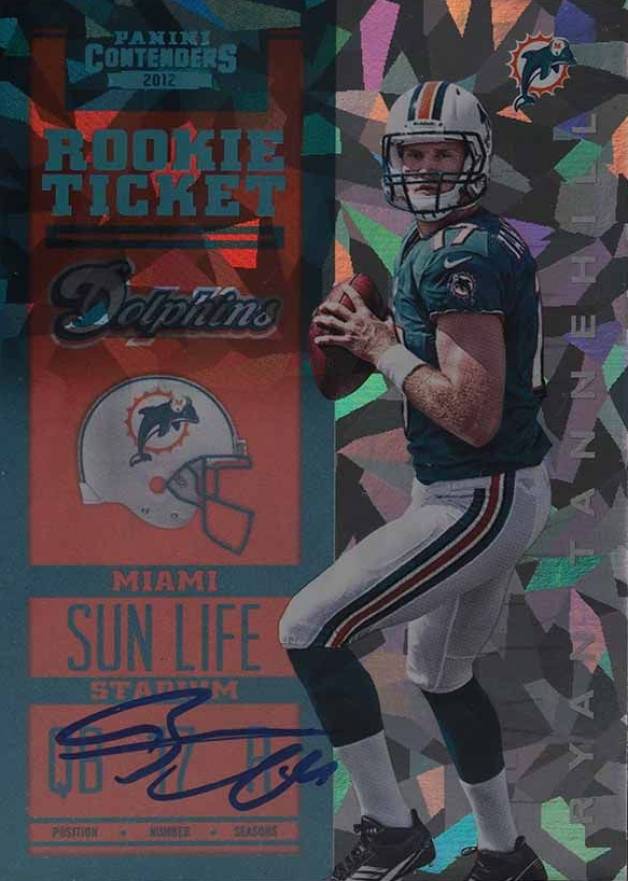 2012 Panini Contenders Ryan Tannehill #204 Football Card