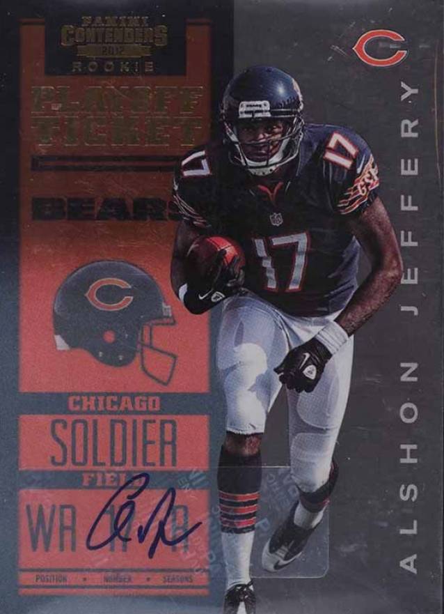 2012 Panini Contenders Alshon Jeffery #235 Football Card