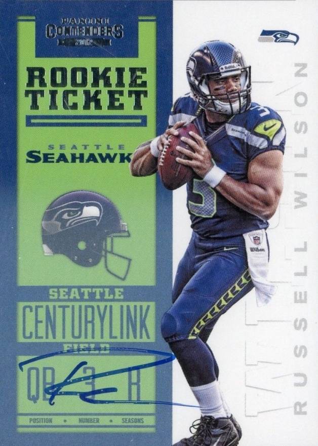 2012 Panini Contenders Russell Wilson #225 Football Card