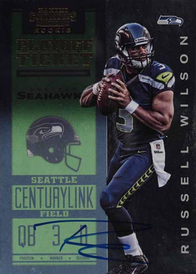 2012 Panini Contenders Russell Wilson #225 Football Card