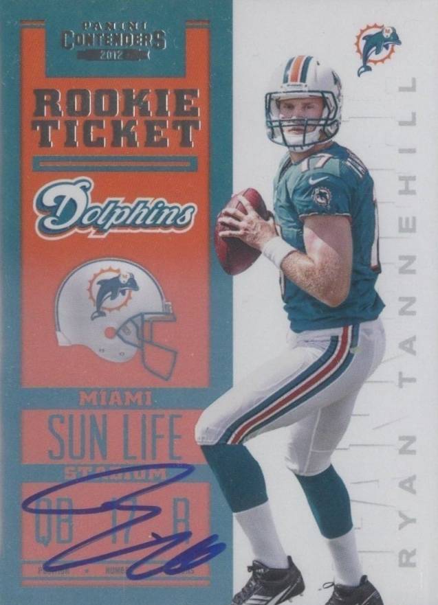 2012 Panini Contenders Ryan Tannehill #204 Football Card