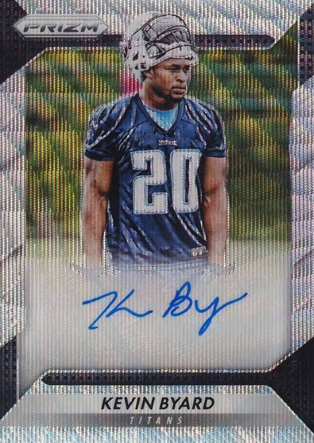 2016 Panini Prizm Rookie Autograph Prizm Kevin Byard #RAKBY Football Card