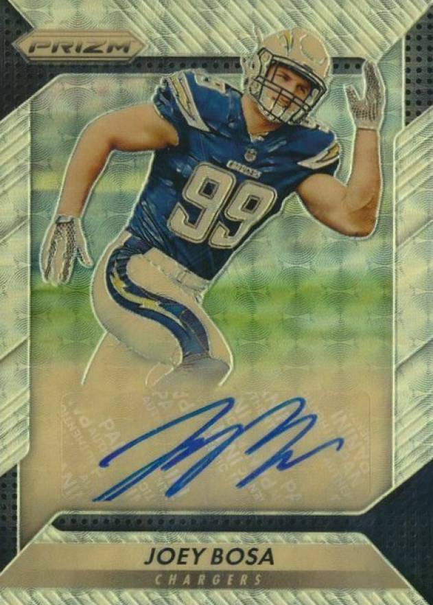 2016 Panini Prizm Rookie Autograph Prizm Joey Bosa #RAJBA Football Card