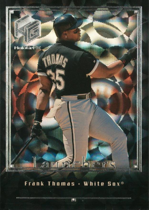 1999 Upper Deck HoloGrFx Launchers Frank Thomas #L14 Baseball Card