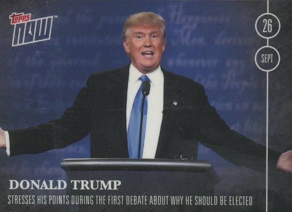 2016 Topps Now Election Donald Trump #16-3 Non-Sports Card