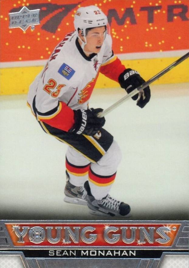 2013 Upper Deck Sean Monahan #242 Hockey Card