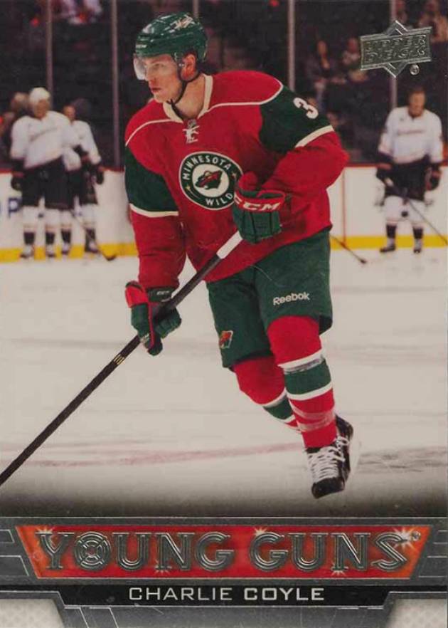 2013 Upper Deck Charlie Coyle #233 Hockey Card