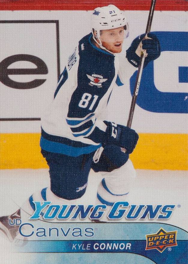 2016 Upper Deck Canvas Kyle Connor #C216 Hockey Card