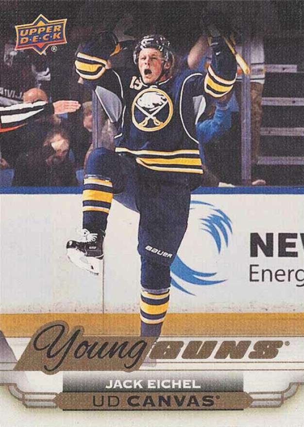 2015 Upper Deck Canvas Jack Eichel #C91 Hockey Card