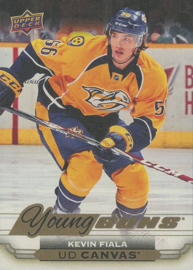 2015 Upper Deck Canvas Kevin Fiala #C97 Hockey Card