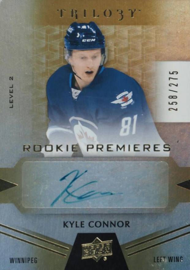 2016 Upper Deck Trilogy Kyle Connor #89 Hockey Card