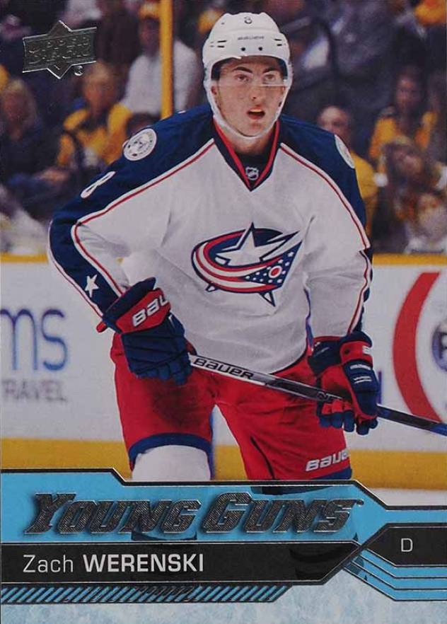 2016 Upper Deck Zach Werenski #224 Hockey Card