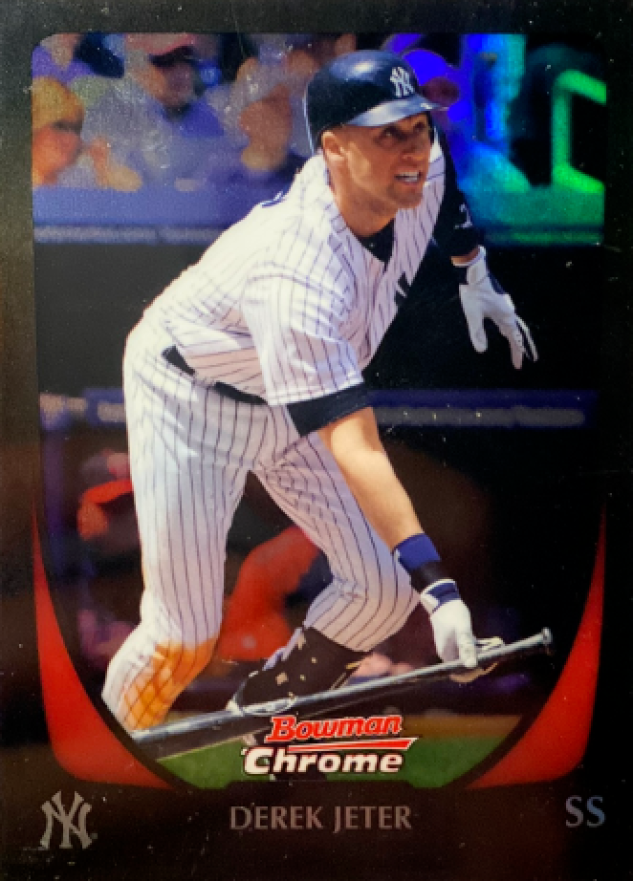 2011 Bowman Chrome Derek Jeter #129 Baseball Card