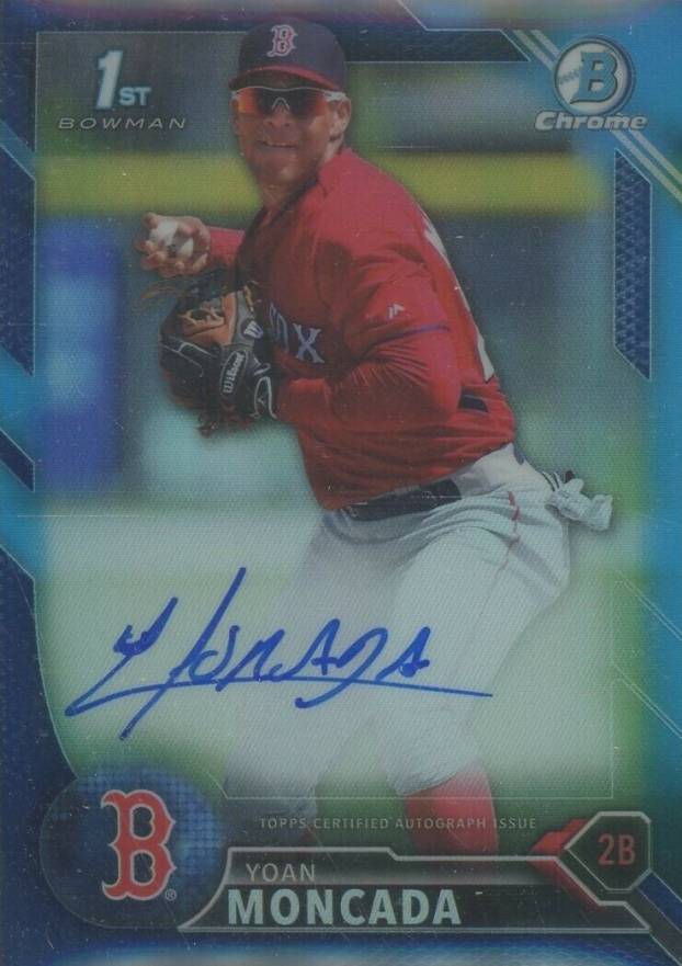 2016 Bowman Prospect Autographs Yoan Moncada #YM  Baseball Card