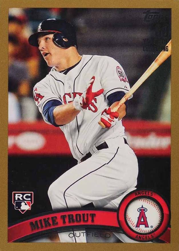 2011 Topps Update Mike Trout #US175 Baseball Card