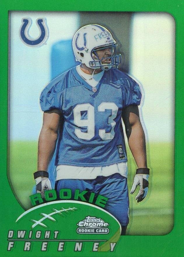 2002 Topps Chrome Dwight Freeney #171 Football Card