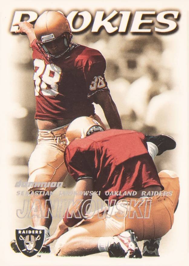 2000 Skybox Dominion Sebastian Janikowski #222 Football Card