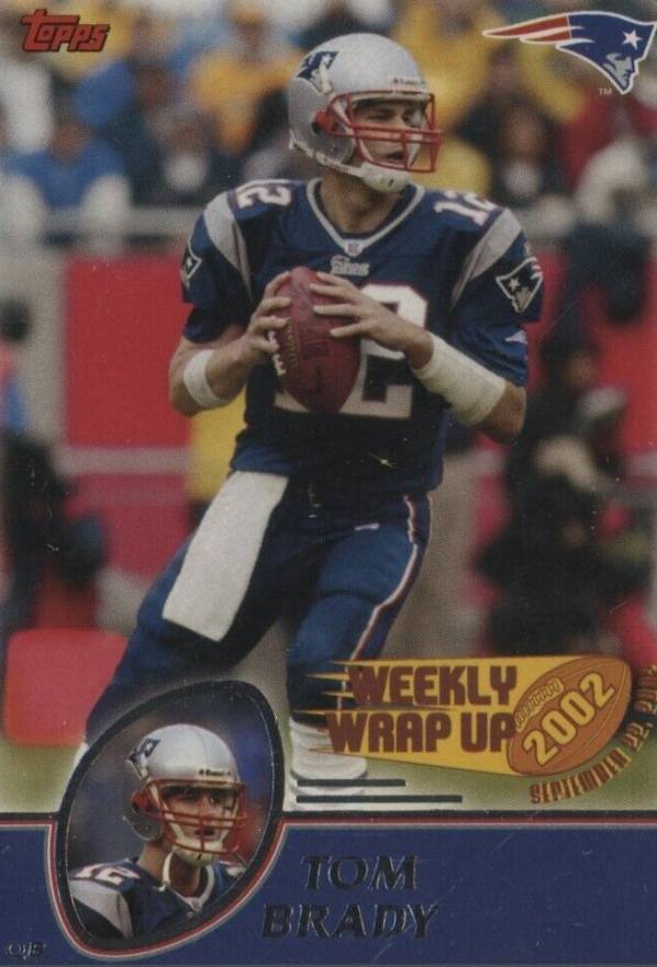 2003 Topps Tom Brady #293 Football Card