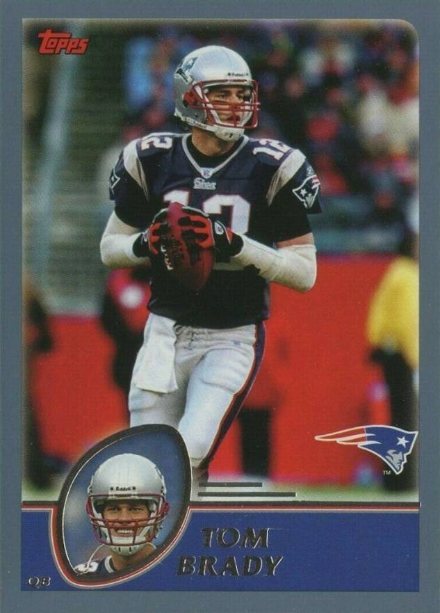 2003 Topps Tom Brady #258 Football Card