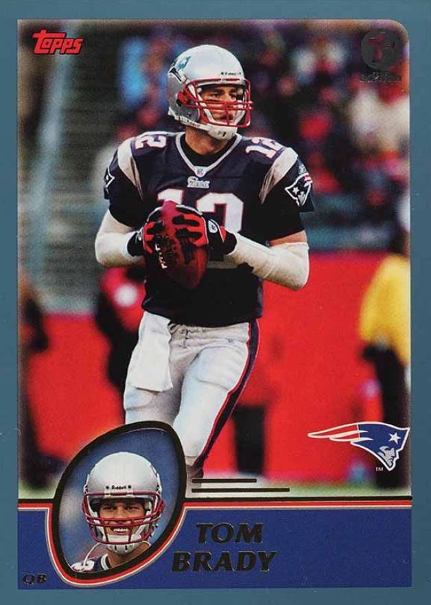 2003 Topps Tom Brady #258 Football Card