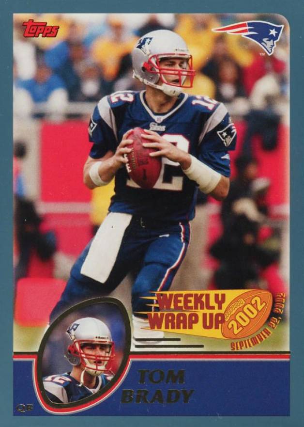 2003 Topps Tom Brady #293 Football Card