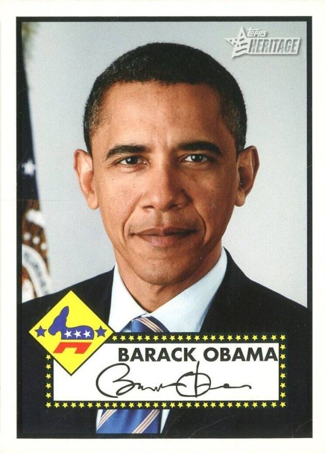 2009 Topps American Heritage Heroes Edition Barack Obama #20 Non-Sports Card