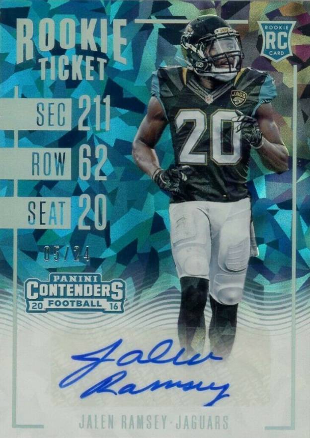 2016 Panini Contenders Jalen Ramsey #102 Football Card