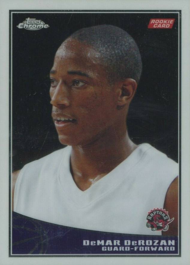 2009 Topps Chrome DeMar DeRozan #100 Basketball Card