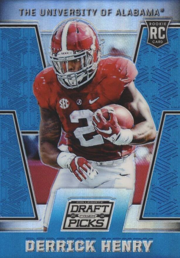 2016 Panini Prizm Collegiate Draft Picks Derrick Henry #108 Football Card