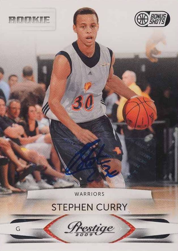 2009 Panini Prestige Stephen Curry #207 Basketball Card