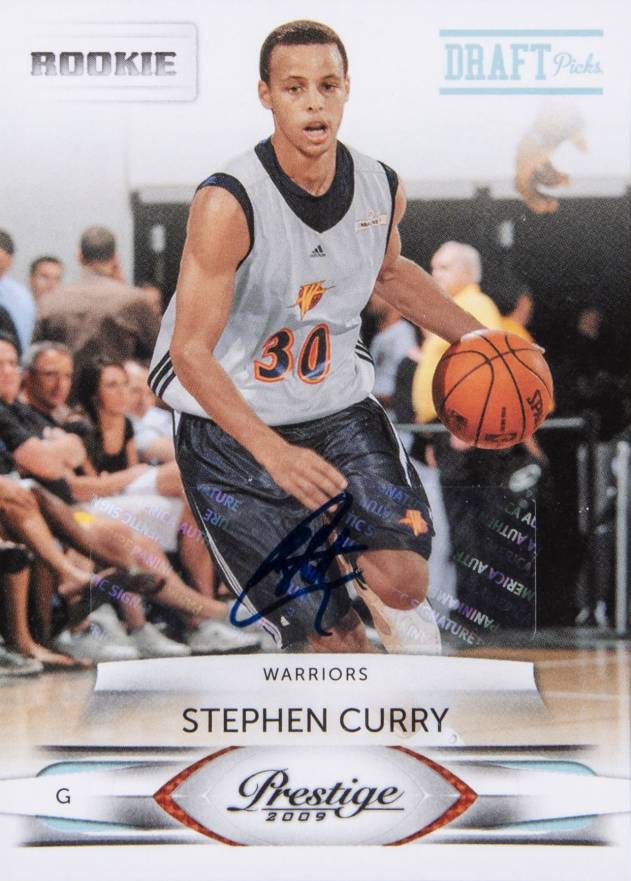 2009 Panini Prestige Stephen Curry #207 Basketball Card