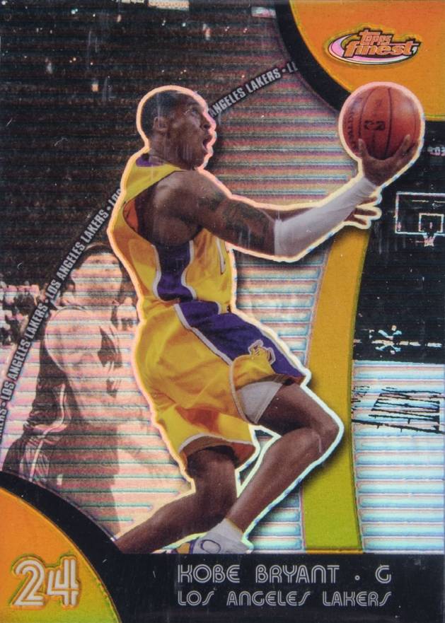 2007 Finest Kobe Bryant #24 Basketball Card