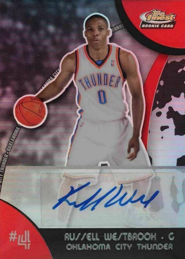 2007 Finest Russell Westbrook #104 Basketball Card