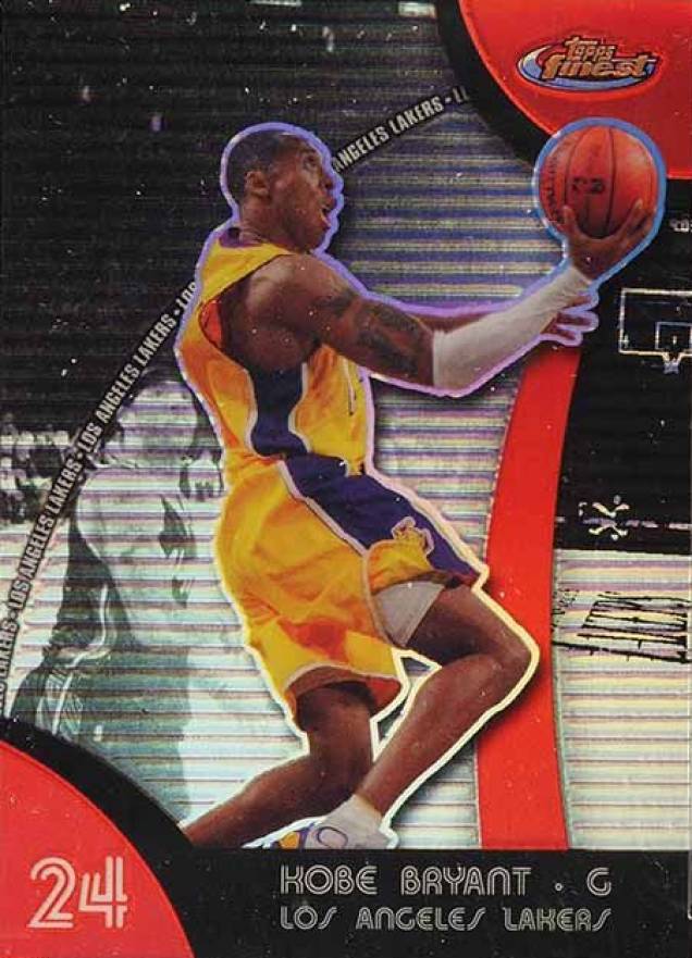 2007 Finest Kobe Bryant #24 Basketball Card