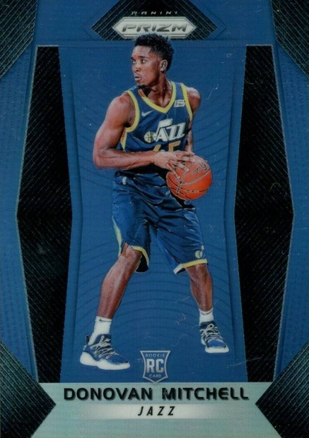 2017 Panini Prizm Donovan Mitchell #117 Basketball Card