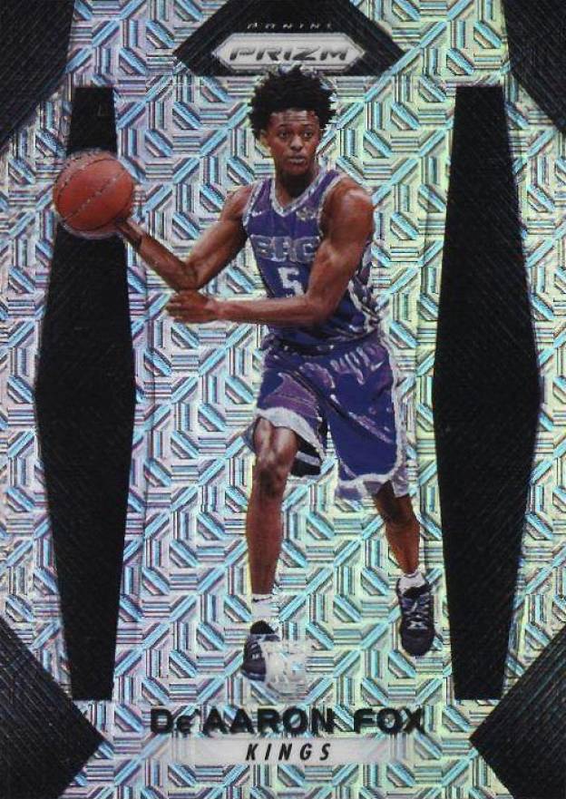 2017 Panini Prizm DE'Aaron Fox #24 Basketball Card