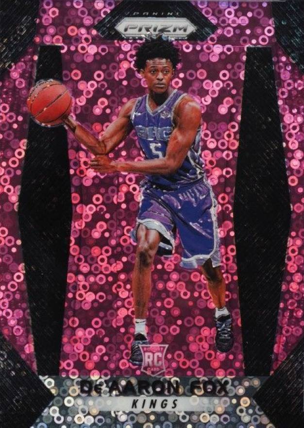 2017 Panini Prizm DE'Aaron Fox #24 Basketball Card